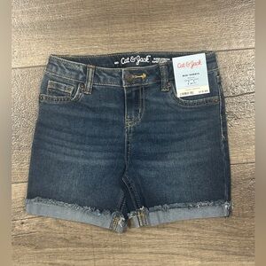 Girls Cat & Jack Midi Shorts Size S (6/7)